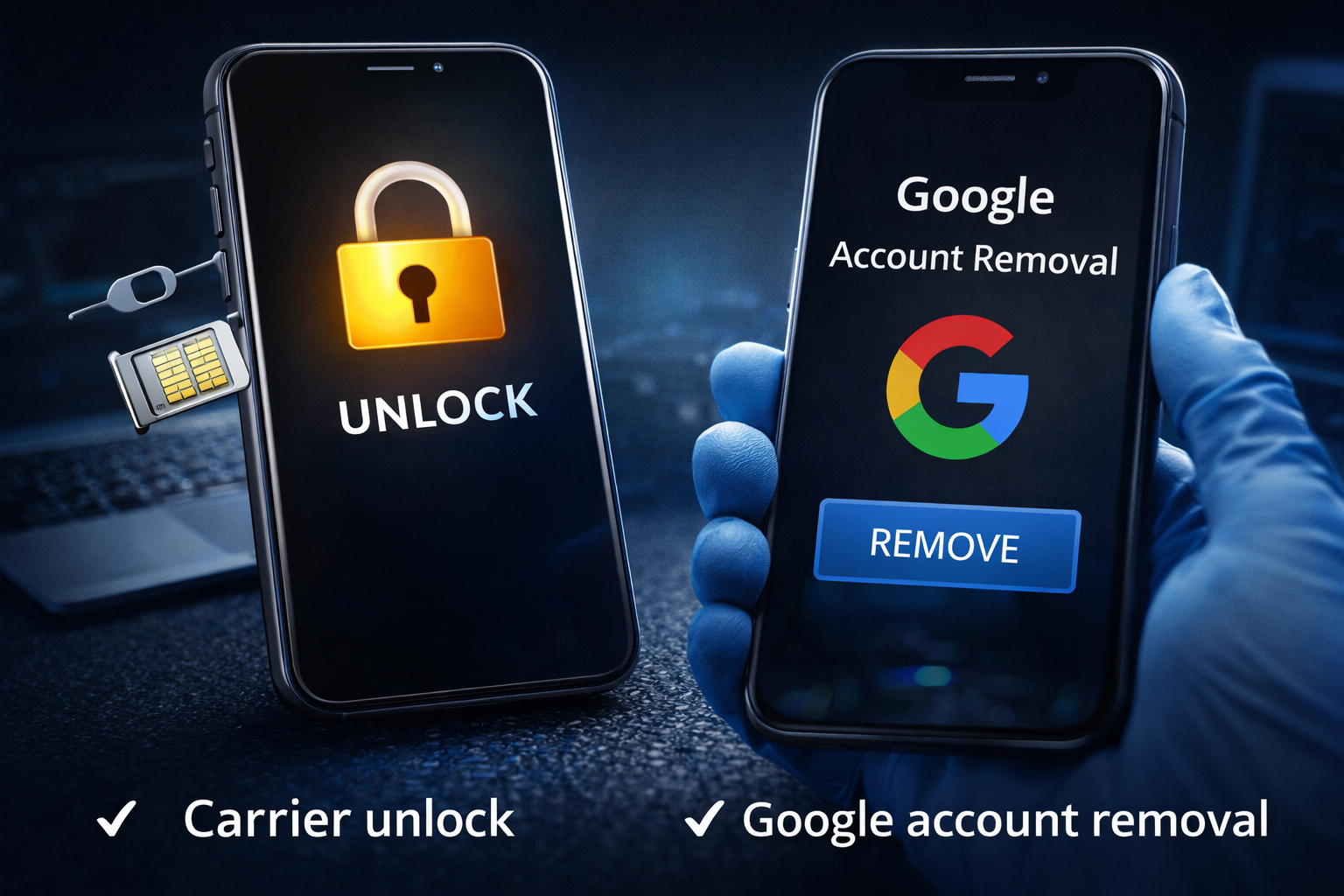 Phone unlock service